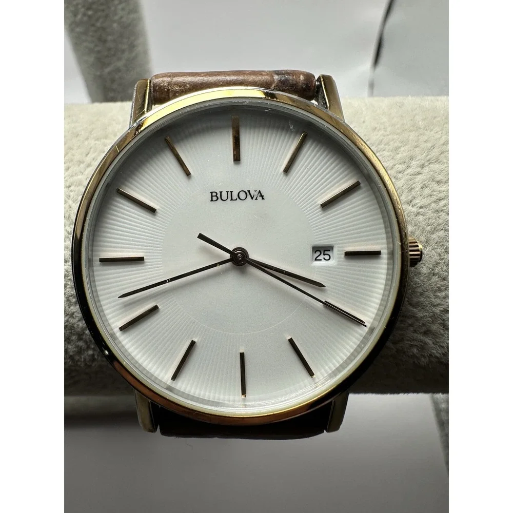 Bulova 98H51 New‎ Battery Mens Watch 37MM 8